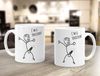 MoonWorks Tasse Kaffee-Tasse mit Spruch I`'m a unicorn Motiv lustiges Strichmännchen Penis Einhorn Parodie Ironie Bürotasse Kaffeebecher MoonWorks®, Keramik Bild 2