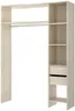 Vente-unique - GONTRAN Wardrobe and walk-in wardrobe Holz, Platte Beige - B 141 cm x H 205 cm x L 164 cm214 cm Bild 4