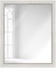 WANDStyle Wandspiegel H640 aus Massivholz in Weiß 56 x 66 cm im Stil Shabby-Chic Bild 2