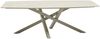 Gartentisch Como, Aluminium, Beige, 220 x 75 x 100 cm Bild 2