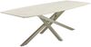 Gartentisch Como, Aluminium, Beige, 220 x 75 x 100 cm Bild 1