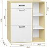 Woltu Schuhschrank (1-St) Schuhkipper mit 2 Klappfächern, platzsparend Bild 3