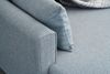 Eckschlafsofa, 'Bella', 85 x 140 x 205, Blau Bild 4