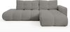 AX LIVING Ecksofa mit Schlaffunktion Hosio 288 cm in modernem Grau Rechts Bild 2