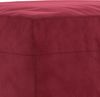 vidaXL Sitzbank Weinrot 100x35x41 cm Samt 349425 Bild 5
