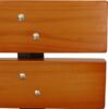 Gartenbank HWC-O20, Sitzbank Parkbank Holzbank 3-Sitzer, Gusseisen Holz Kiefer, 170cm ~ teak Bild 4