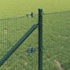 vidaXL Schweißdrahtzaun mit Spikes 50 x 0,4 m PVC-beschichteter Stahl 3352099 Bild 4