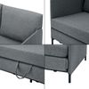 Schlafsofa Soini mit Liegefunktion Dunkelgrau [en. casa] Bild 5