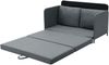 Schlafsofa Soini mit Liegefunktion Dunkelgrau [en. casa] Bild 3