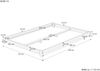 Niederflurbett Doppelbett 140x200 Fichte massiv unbehandelt mit wählbarem Zubehör V-60.85N-14Rollrost inkl. Bild 3