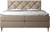 Boxspringbett Liztuko (Farbe: Verita 16, Füße: Schwarz, Größe: 160 x 200) Bild 4