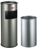 WESCO 150831-03 Standascher 24 in NEUSILBER mit Sieb und 24 Liter Abfallvolumen / Mülleimer / Ascher Bild 3