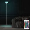 RGB LED Deckenfluter, titanfarbig, Höhe 180 cm, DEZWO Bild 2