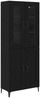vidaXL Highboard Schwarz Eichen-Optik 69,5 x 34 x 180 cm Holzwerkstoff 3403582 Bild 2