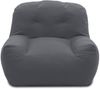 Gartenlounge Sessel Branizlawa 103x71x102 mit Outdoorbezug dunkelgrau Bild 2