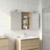 vidaXL Badezimmerschrank-Set 3 pcs 120 x 10,5 x 60,5 cm Holzwerkstoff 3403738 Bild 4