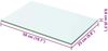 vidaXL Regalboden Glas Transparent 50x25 cm 243820 Bild 3