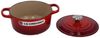 Le Creuset Signature Gusseisen-Bräter mit Deckel, Für alle Herdarten und Induktion geeignet, Rund, Kirschrot, 18,0 cm, 1.8 Bild 3