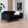Bronx71 Sofa 3-Sitzer Orlando Stoff schwarz Bild 5
