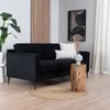 Bronx71 Sofa 3-Sitzer Orlando Stoff schwarz Bild 4