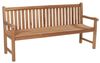 Gartenbank Colorado Teak Sitzbank Bank Gartenmöbel 150x55x92cm Bild 3