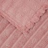 vidaXL Überwurfdecke Rosa 200 x 150 cm Fleece 42016862 Bild 5