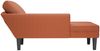 vidaXL Chaiselongue mit Kissen Rot-orange Cordstoff 4009822 Bild 5