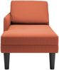 vidaXL Chaiselongue mit Kissen Rot-orange Cordstoff 4009822 Bild 4