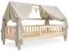 Ehrenkind Betthimmel Deko Hausbett, Kinderzimmer-Deko-Set (Kinderzimmer Deko), Betthimmel & Wimpelkette für magische Momente, hochwertige Materialien Bild 4