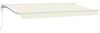 vidaXL Markisenrahmen Creme 350 x 200 cm Polyester mit PU-Beschichtung 3329626 Bild 2