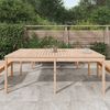 vidaXL Gartentisch 203,5x100x76 cm Massivholz Kiefer 823983 Bild 3