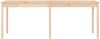 vidaXL Gartentisch 203,5x100x76 cm Massivholz Kiefer 823983 Bild 5