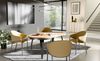 Compleo Esstisch Ausziehbarer Esstisch im Loft-Stil, 100-180 cm, Metallgestell, LUGO, Einzigartiges Design Bild 2