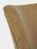 Sessel Moritz aus Teddy Stoff, modernes Design, braun, gepolstert, Kautschukholz-Gestell Bild 4