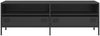 vidaXL TV-Schrank Schwarz 135x39x43,5 cm Kaltgewalzter Stahl 851334 Bild 4