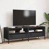 vidaXL TV-Schrank Schwarz 135x39x43,5 cm Kaltgewalzter Stahl 851334 Bild 3