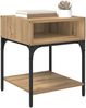 vidaXL Nachttisch 2 pcs Artisan-Eiche 40 x 40 x 50 cm Holzwerkstoff 881815 Bild 3