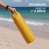 Sekey Strandstuhl Faltbar Campingstuhl Klappbar Klappstuhl mit Niedrigen Stuhlbeinen, bis 140 kg, Gelb Bild 5