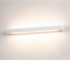 SLV No. 151781 SEDO 14 LED Wandleuchte eckig mattweiss Glas satiniert 59 cm Bild 2