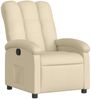 vidaXL Relaxsessel Creme Stoff 3205383 Bild 2