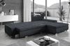 AX LIVING Eckcouch mit Bettfunktion Tunceli Anthrazit - 297 cm breit Bild 3