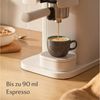 Cosumy Cappuccinotasse Espressotassen mit Untertassen 4er Set - 90 ml Keramik Grün, 8-tlg, Keramik, Warm Bild 4