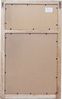 Wandgarderobe HWC-C51, Garderobe Kreidetafel Wandtafel, 5 Haken 55x34cm ~ naturbraun Bild 4