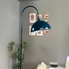 Bamyum Stehlampe Moderne Metall Stehlampe mit Dimmer, ohne Leuchtmittel, verstellbarer Lampenschirm Bild 4