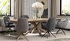 2er Set MELLE Armlehnstuhl grau Bild 5