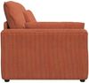 vidaXL Modulares Sofa Endmodul mit Armlehne Kissen Rot Orange 100 cm 4104414 Bild 4