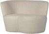 Sofa Stone - Bouclé-Stoff Creme, Links Bild 2