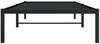 vidaXL Bettgestell Metall Schwarz 90x200 cm 373648 Bild 5