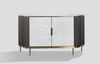 Livin Hill 'Stilig' Kommode, MDF graphit, 88 x 40 x 150 cm Bild 1