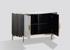 Livin Hill 'Stilig' Kommode, MDF graphit, 88 x 40 x 150 cm Bild 3